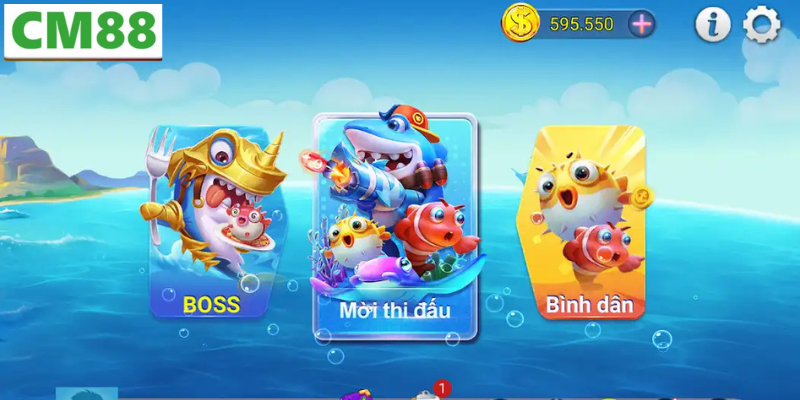 Bắn Cá Vip trực tuyến tại CM88